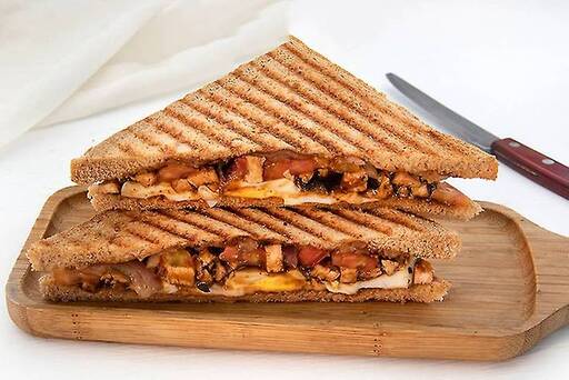 Smokey Chicken And Cheese Sandwich