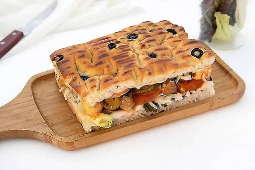 Mediterranean Cottage Cheese Focaccia - High Protein
