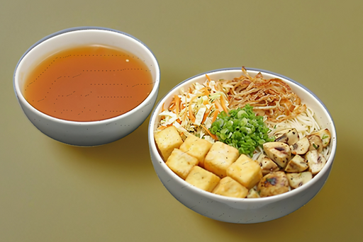 Crispy Tofu Miso Ramen