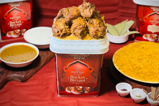 Bucket Lamb Grill Biryani