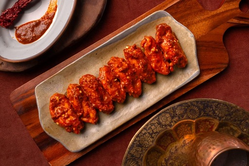 Grilled Honey Chili Wings