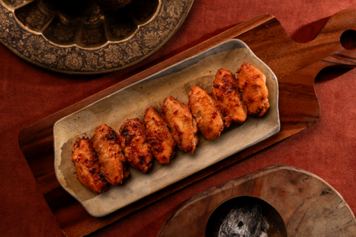 Grilled Charcoal Wings