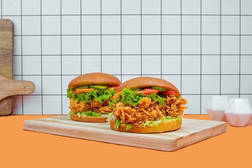 Dynamic Chicken Burger Slider Duo ( For Juniors )