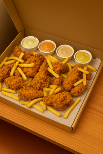 Flavourfull Crispy Wings Box