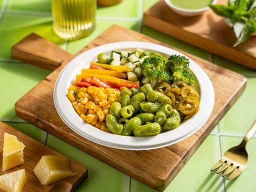 Pesto & Pasta Salad (Veg)