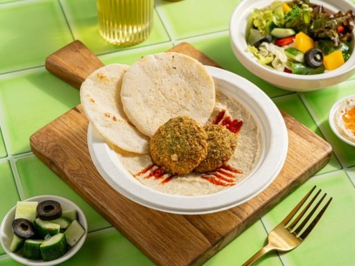 Falafel Hummus
