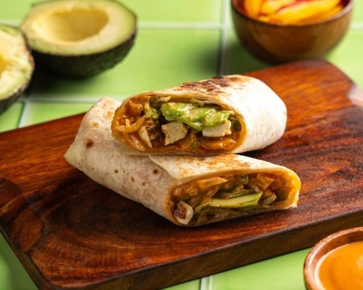 Tex Mex Cottage Cheese Wrap