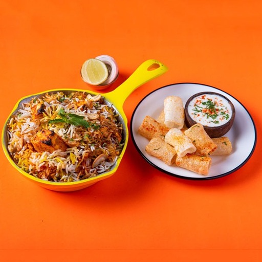 Paneer Makhani Biryani (700 To 750 Grms)