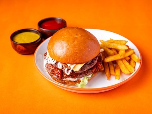 Smashed Tenderloin Burger