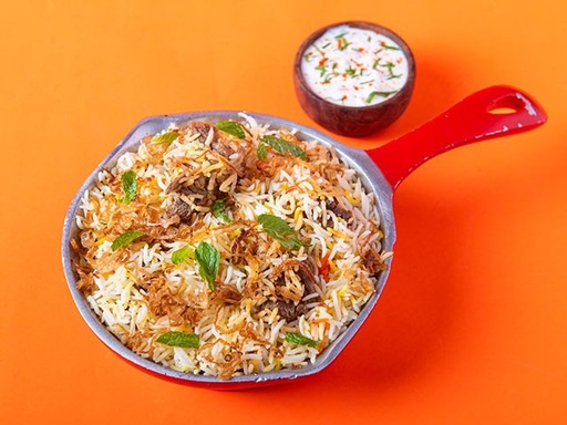 Lucknowee Mutton Dum Pukht Biryani (700 To 750 Grms)