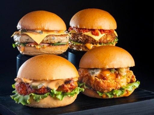 4 Non Veg Burgers Combo