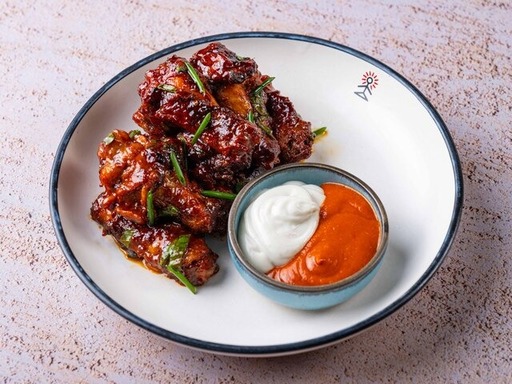 Smoke House Fiery BBQ Chicken Wings