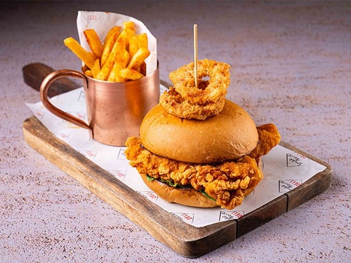 SHD Fried Chicken Burger