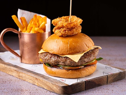 Smokehouse Molten Burger