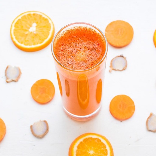 Carrot, Ginger And Orange Juice