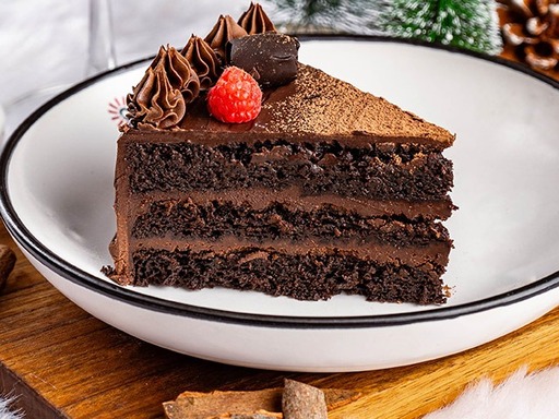 The Ho-Ho-Healthy Chocolate Cake