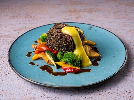 Peppercorn Crusted Fillet Mignon