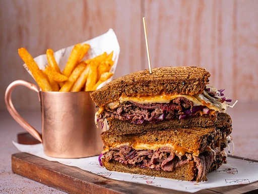 Smoke House Grilled Reuben Sandwich