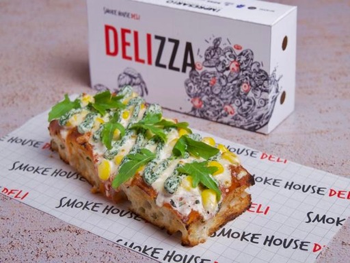 Creamy Corn & Spinach With Ricotta Pocket Pizza