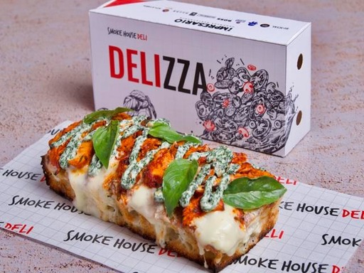 Spicy Chicken, Spinach & Ricotta Pocket Pizza