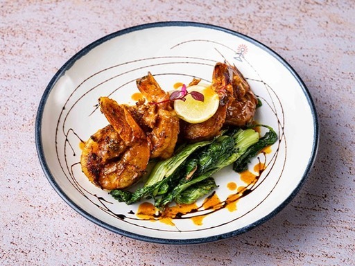 Wild-Caught Grilled Tiger Prawns