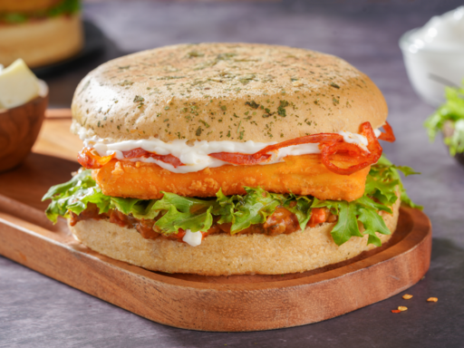 Spiced Paneer Burger