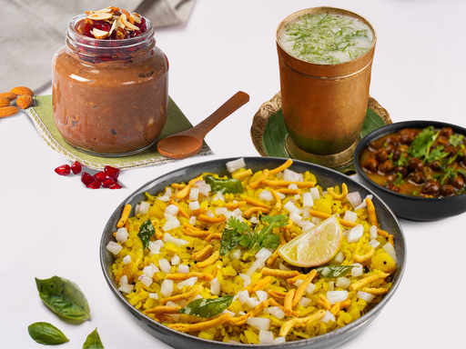 Fruit Pop And Poha Combo