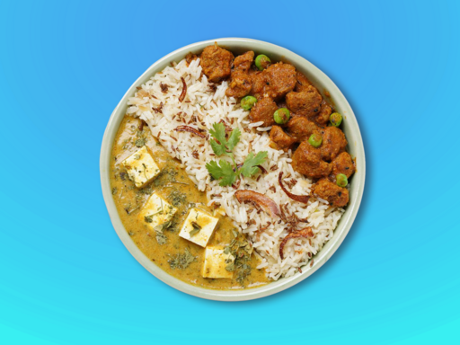 Lasooni Methi Paneer, Soya Masala Sabzi & Jeera Pulao Plus