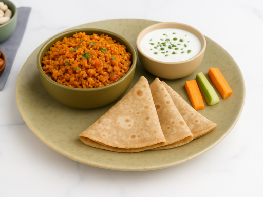 Chicken Keema Multigrain Roti