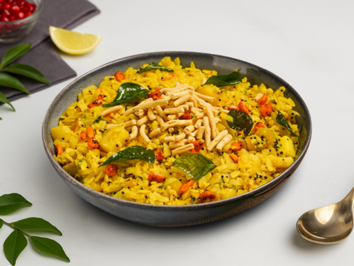 Poha With Ratlami Sev