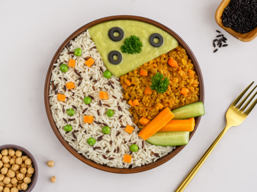 Pesto Hummus Buddha Bowl Non-Veg