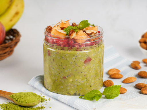Matcha Fruit Pop Oatmeal