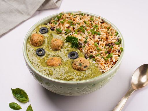 Creamy Pesto Chicken Bowl
