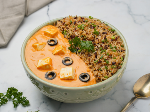 Cheesy Peri Peri Paneer Bowl