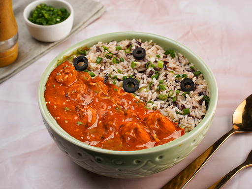 Gochujang Korean Chicken Rice Bowl