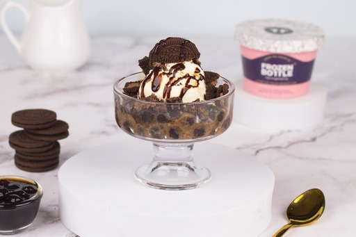 Oreo Cookie Crumb Boba Ice Cream