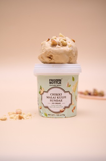 Chikki Malai Kulfi Sundae [100 Ml]