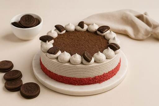 Red Velvet Oreo Cake [450 G]