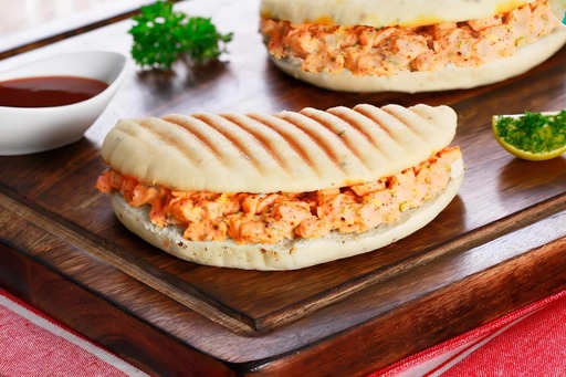 Paneer Tikka Panini Sandwich