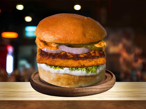 Juicy Paneer Delight Burger