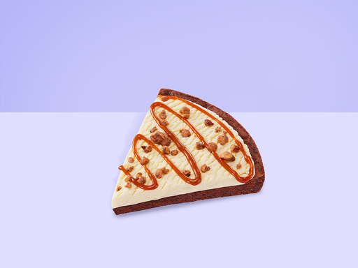 Pralines ‘N Cream Arctic Ice Cream Pizza Slice