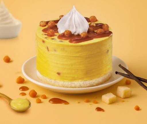 Caramel Mousse Cake
