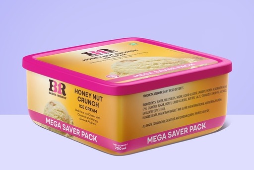 Honey Nut Crunch Ice Cream (Tub)