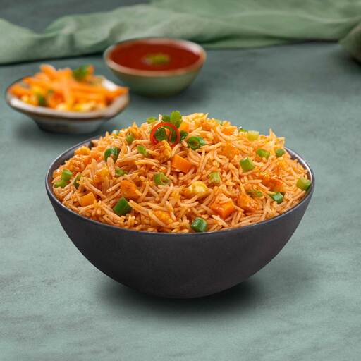 Veg Schezwan Fried Rice Bowl