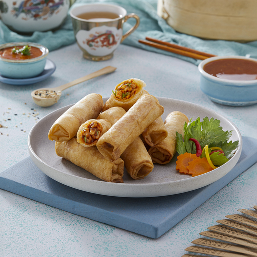 Chicken Spring Roll 6 Pcs