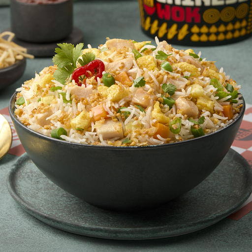 Chicken Burnt Garlic Fried Rice - Full (1000 Ml)