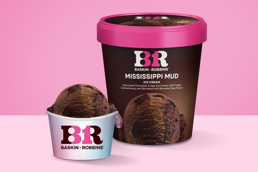 Mississippi Mud Ice Cream (Tub)