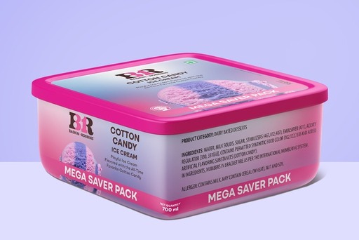 Cotton Candy Ice Cream (Family Prepack)
