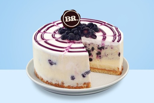 Blueberry Ice Cream Cheesecake (500g)