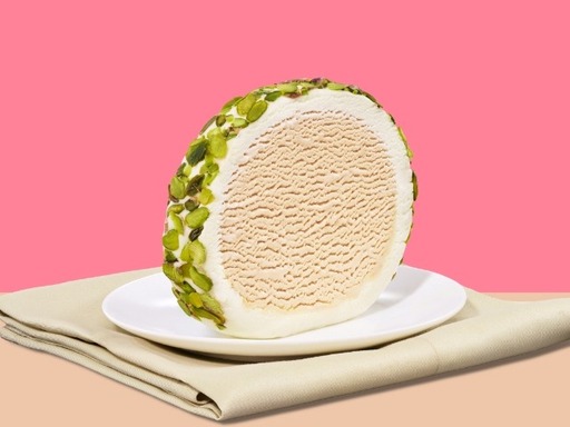 Iranian Pista Kulfi Roll Slice (80g)